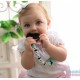Pack Regalo Chupetero Mordedor Personalizado Rock Baby Mint + Mordedor Biscuit + + Sonajero Mordedor