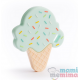 Mordedor Silicona Ice Cream Mint