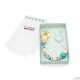 Sujeta Chupetes Mordedor Personalizado de Silicona Butterfly Pink+Pink