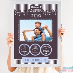 Cuadro Súper Tito Personalizado