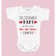 Body Bebé Día del Padre "FELICIDADES PAPI"