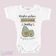 Body Bebé Día de la Madre Aguacates " Nuestro Primer Día de la Madre Juntos"