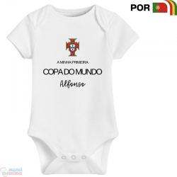 Body Bebé Mi Primer Mundial " PORTUGAL "