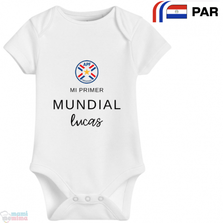 Body Bebé Mi Primer Mundial " PARAGUAY "