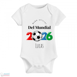 Body Bebé Oficial del Mundial 2026
