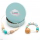 Pack Regalo Collar Mordedor y Chupetero Mordedor Personalizado Ainhoa