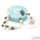 Conjunto Collar Mordedor y Chupetero Mordedor Star Baby