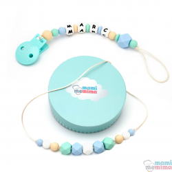 Conjunto Collar Mordedor y chupetero personalizado