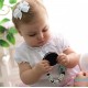 Pack Regalo Mordedor Biscuit + Sujeta Chupetes Mordedor Personalizado de Silicona Rock Baby