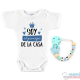 Body Bebé Personalizado "Soy la princesa de la casa"