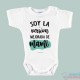 Body Bebé Personalizado "Soy la princesa de la casa"