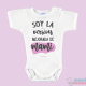 Body Bebé Personalizado "Soy la princesa de la casa"