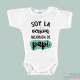 Body Bebé Personalizado "Soy la princesa de la casa"