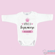 Body Bebé Personalizado "Soy la princesa de la casa"