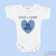Body Bebé Personalizado "Soy la princesa de la casa"