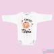Body Bebé Personalizado "Soy la princesa de la casa"