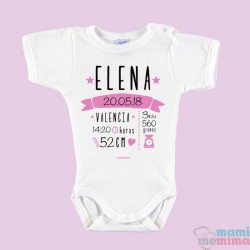 Body Bebé Personalizado "Soy la princesa de la casa"