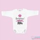 Body Bébé Personnalisé "ma grand-mère/marraine/tante m'aime très beaucoup"