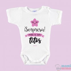 Body Bébé Personnalisé "ma grand-mère/marraine/tante m'aime très beaucoup"