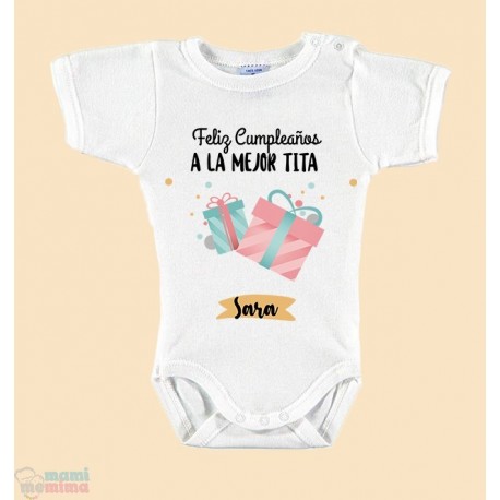 Body Bebé "¡Feliz Cumpleaños Titos!"