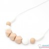 Collier d'Allaitement anneau de Dentition en Silicone Modèle Helena