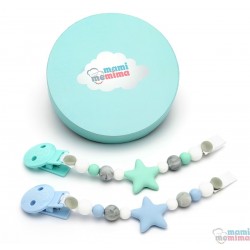 Pack 2 Chupeteros - Star Sweet Blue & Star Sweet Mint