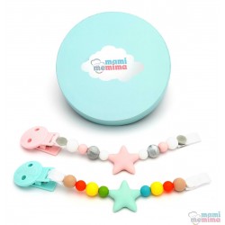 Pack 2 Chupeteros - Star Sweet Pink & Star Sweet Multicolored