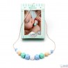 Collana da Allattamento Massaggiagengive Blue&Mint