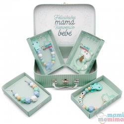 Set Collare Biter e Chupetero Biter Personalizzato Dolce Rosa