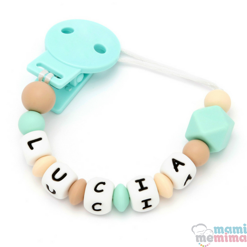 Nearockle Catenella Portaciuccio In Silicone Senza BPA – 3 Pezzi Da 26 Cm – Forma Orsetto, Clip A Coccodrillo, Ad Alta Tenacità – Accessorio Passeggino Per Neonati