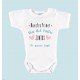 Body Neonato Personalizzato con Nome "Sono il principe di casa"