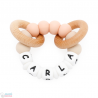 Sonaglio Anello Dentizione Su Ordinazione Del Silicone Blu&Menta