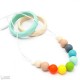 Collar/Mordedor Silicona multicolor