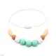 Collar/Mordedor Silicona multicolor