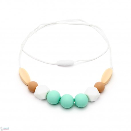 Collar/Mordedor Silicona multicolor