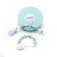 Pack 2 Chupeteros - Dolce Rosa Personalizzato & Sweet Pink Star