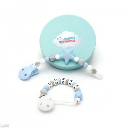 Pack 2 Chupeteros - Dolce Rosa Personalizzato & Sweet Pink Star