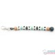 Llavero de Silicona Personalizado con Nombre Mint&Grey