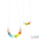 Pack Collar Multicolor & Multicolor Mini Para Niñ@s