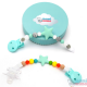 Pacote de Dois Tira de chucha Star Multicolored & Star Sweet Mint