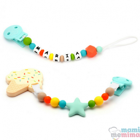 Pack Regalo Chupetero Mordedor & Sonajero Mordedor