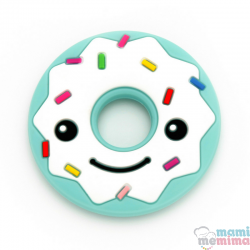 Mordedor Silicone Donuts Smile Mint