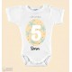 Body Bebé Personalizado con Nombre "Cumple Meses"