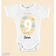 Body Bebé Personalizado con Nombre "Cumple Meses"