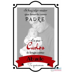 Lámina Dedicatoria Familiares