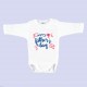 Body Bebê Personalizado com o Nome "Príncipe da Casa"